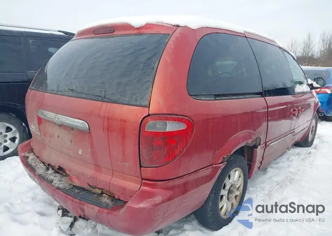 2001 Chrysler Town & Country Lxi z USA, uszkodzony, nr VIN 2C4GP54LX1R232155